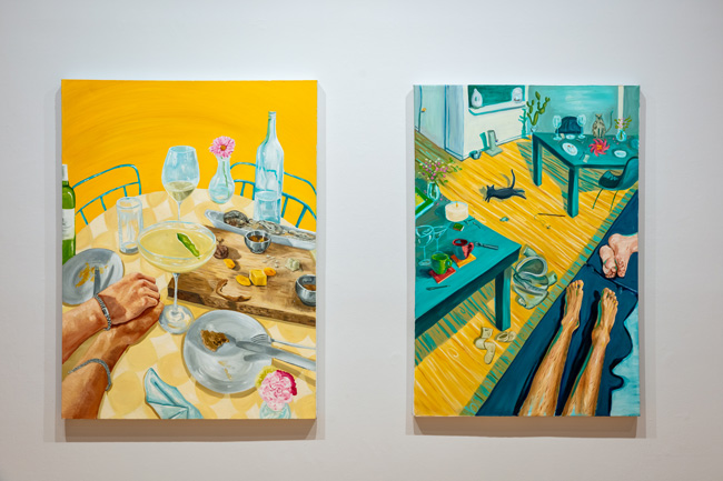 Installation view of Skyway: 12 Ways of Looking at a Landscape at USF Contemporary Art Museum. Photo: Ian Foe.