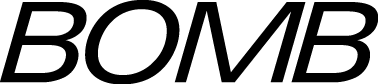 BOMB magazine logo